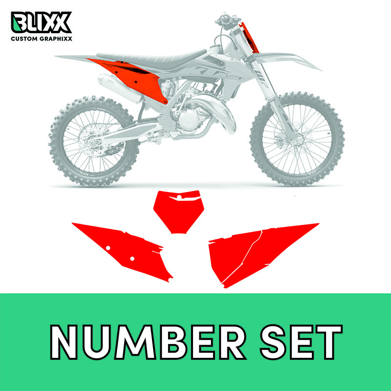 Blixx KTM stickerset Layout_Number