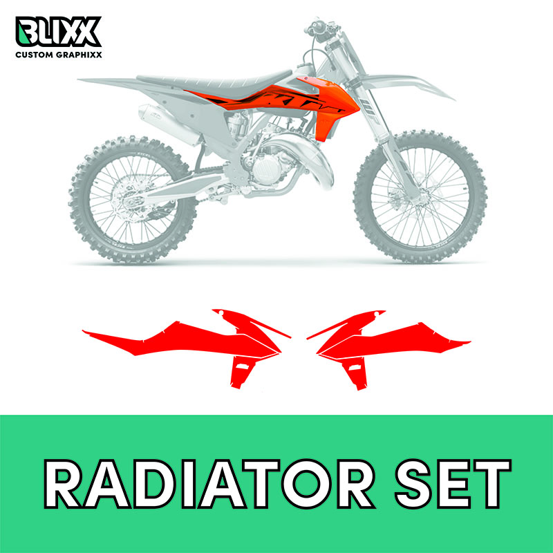 Blixx KTM stickerset Layout_Radiator
