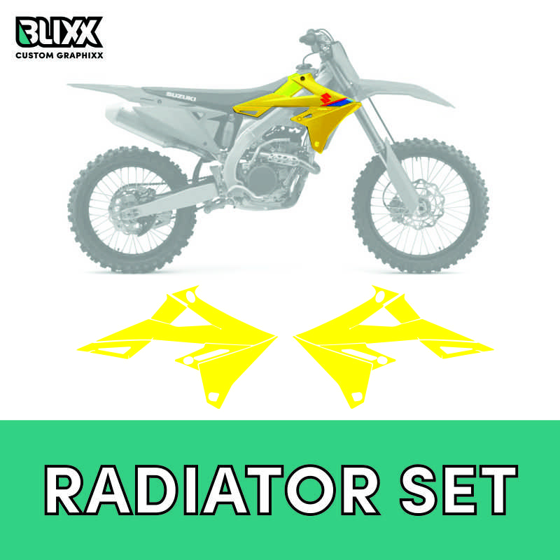 Blixx Suzuki stickerset Layout_Radiator